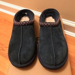 Blue UGG Tasman Boys Slippers